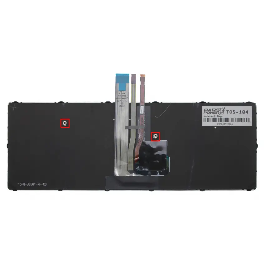 Dynabook Tecra A30-G, A30T-G Serisi Klavye Işıklı (Siyah TR)