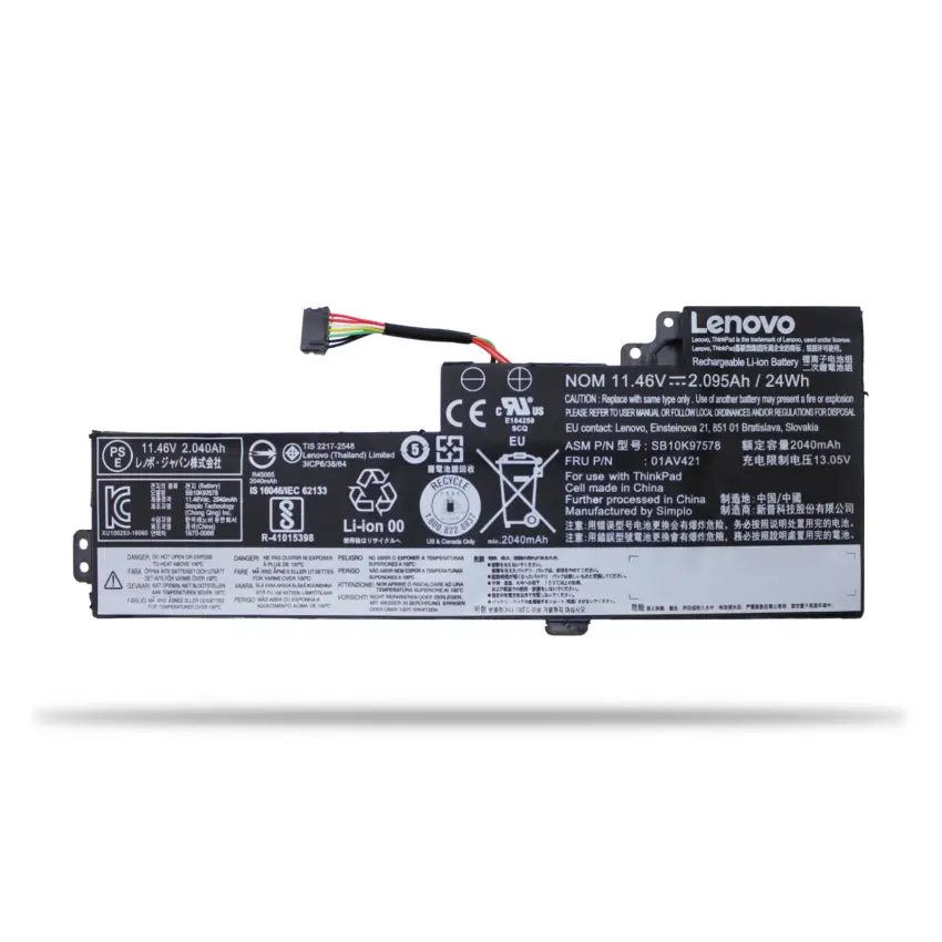 Lenovo Thinkpad T480 20L60KBD00 Batarya - Pil
