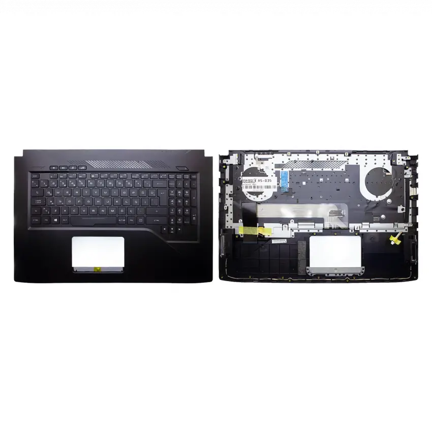 Asus ROG GL703VM, GL703GM, GL703VD Klavye Işıklı - Kasalı (Siyah TR)