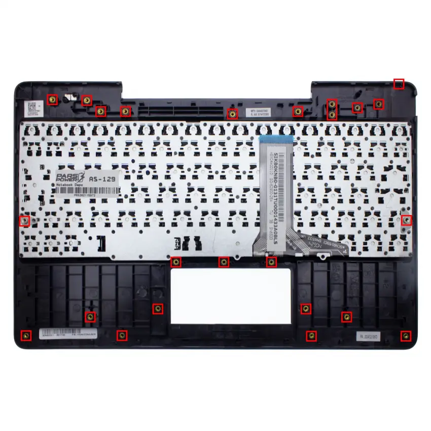 Asus T100TA-1K 90NB0451-R30242 Üst Kasalı Klavye (Siyah TR)