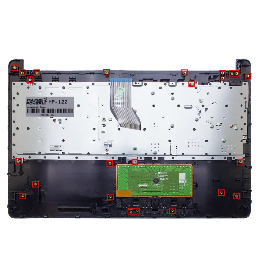 HP 15-bs154nt (4UL32EA) Üst Kasalı Klavye (Siyah TR)