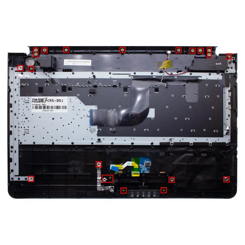 Samsung BA75-02835A, BA75-03026A Üst Kasalı Klavye (Siyah TR)