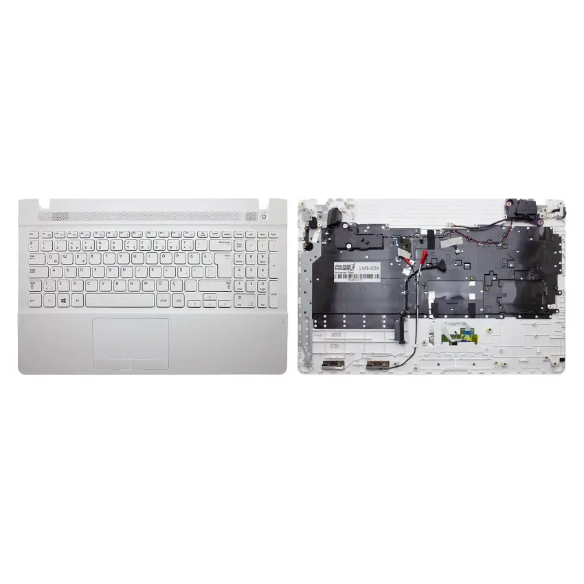 Samsung NP270E5V-X04TR, NP270E5G-K06TR Üst Kasalı Klavye (Beyaz TR)