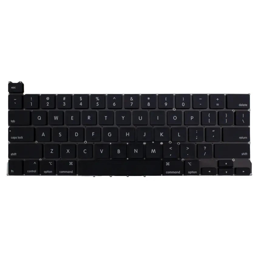 Apple MacBook Pro 13 A2289 2020 Klavye (Siyah US)
