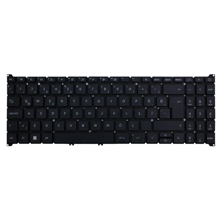 Acer Aspire 3 A315-59G-57NU Klavye (Siyah TR)