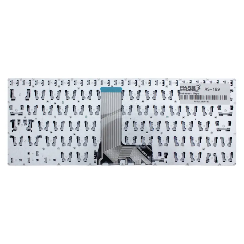 Asus A409, F409, M409 Serisi Klavye (Gümüş TR)