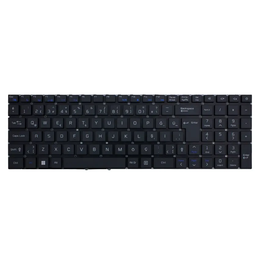 Casper Nirvana C370 Serisi Notebook Klavye (Siyah TR)