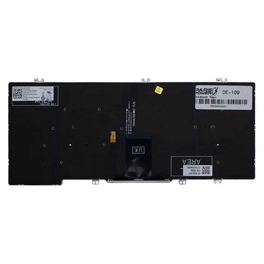 Dell Latitude P99G002, P97G002 Klavye Işıklı (Siyah TR)