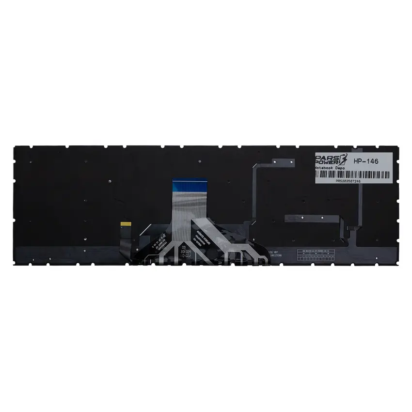 HP Omen 17-cb, 17-cb0000, 17-cb1000 Klavye Işıklı (Siyah TR)