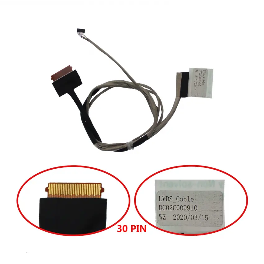 Lenovo ideaPad 110-15IBR 80T700FMTX Lcd - Ekran Data Flex Kablo