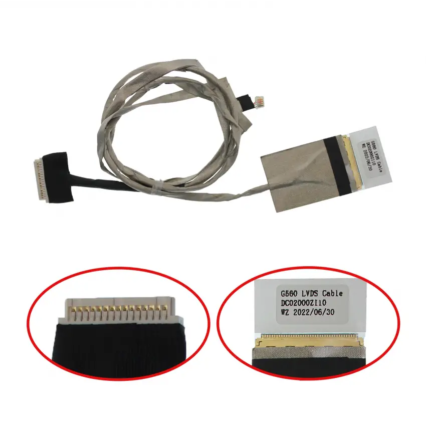 Lenovo G560, G560A, G560G, G565, G565A Lcd - Ekran Data Flex Kablosu