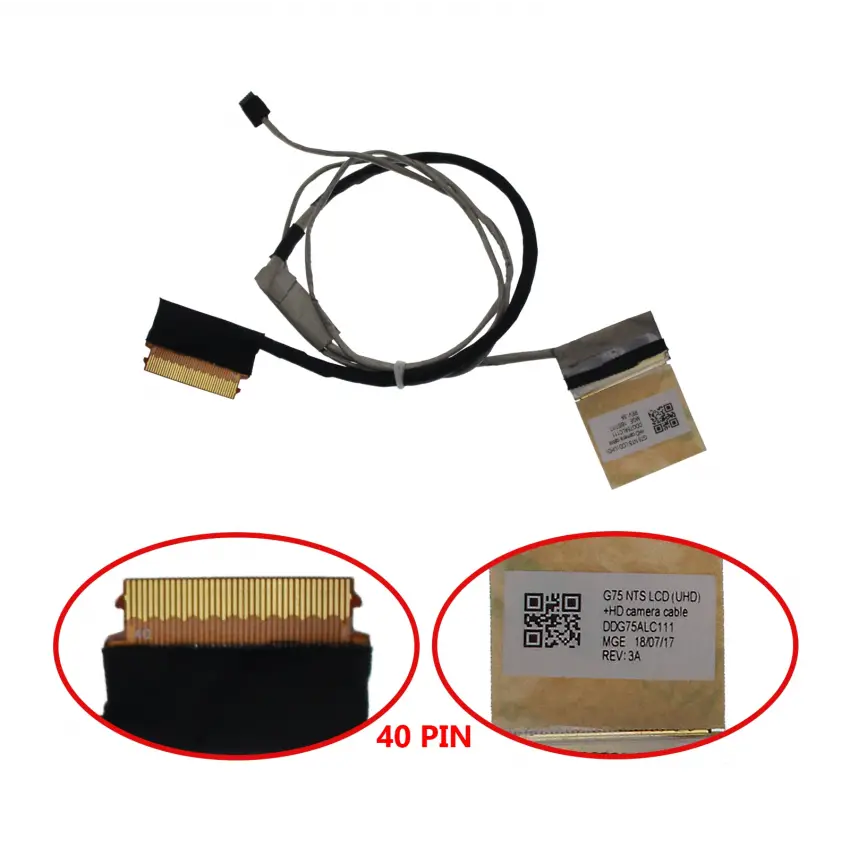 HP Pavilion 15-cb010nt 3CD03EA Lcd - Ekran Data Flex Kablosu