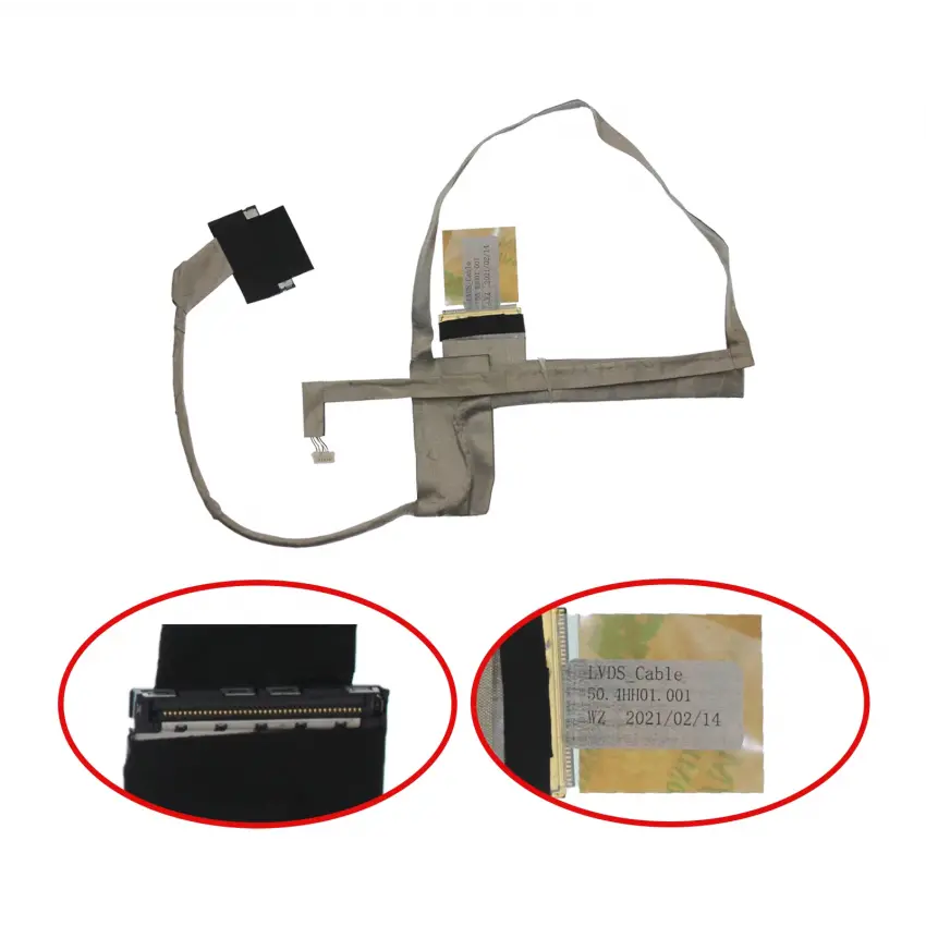 Dell inspiron N5010-B35H43 Lcd - Ekran Data Flex Kablosu