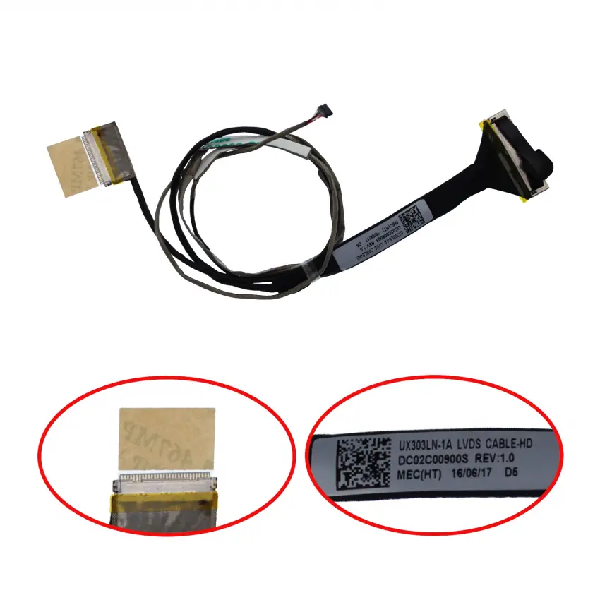Asus ZenBook DC02C00AH0S Lcd - Ekran Data Flex Kablosu