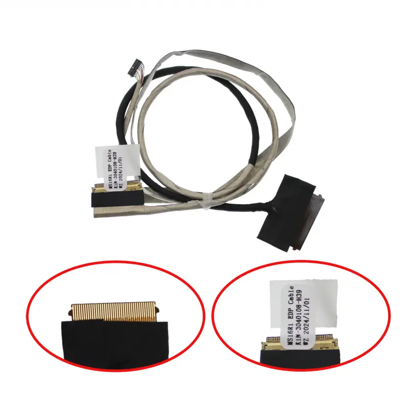 Msi K1N-3040108-H39 30 Pin Lcd - Ekran Data Flex Kablosu