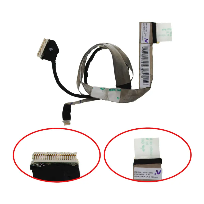 Msi GE70 2QD-818XTR Lcd - Ekran Data Flex Kablo