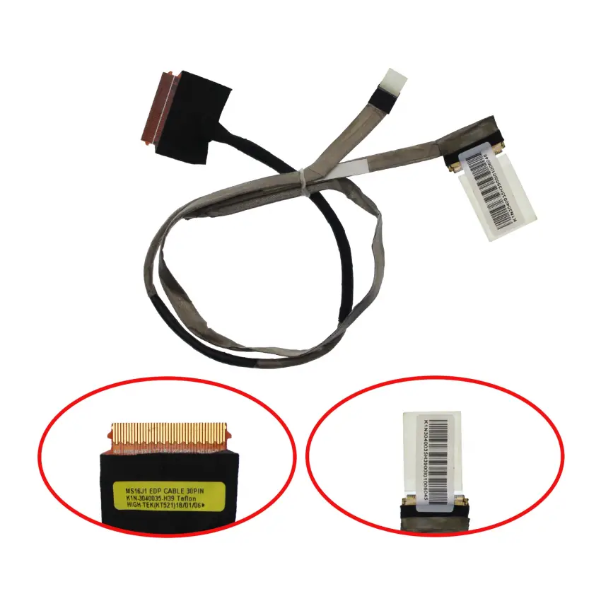 Msi GE72 Apache 6QL-232XTR Lcd - Ekran Data Flex Kablo