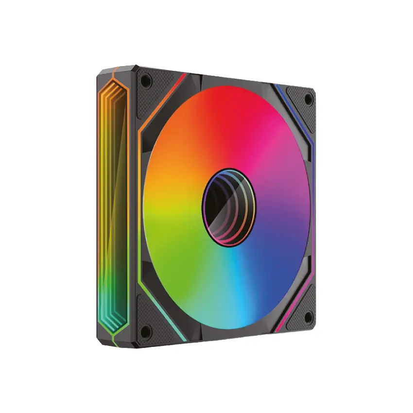 Gameagle GE-ARGB1B Cool Core 120mm ARGB Led Fan - Performans Seri Sessiz Kasa Egzoz Fanı (Siyah)