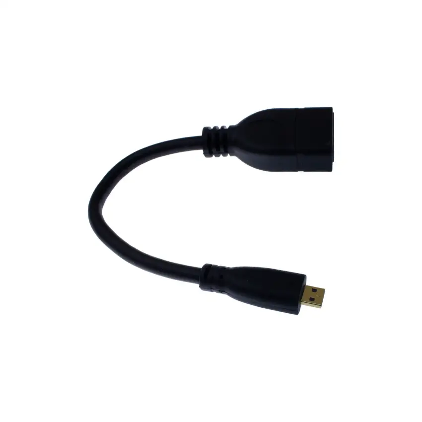 Micro HDMI to HDMI Altın Uçlu Kablolu Dönüştücü