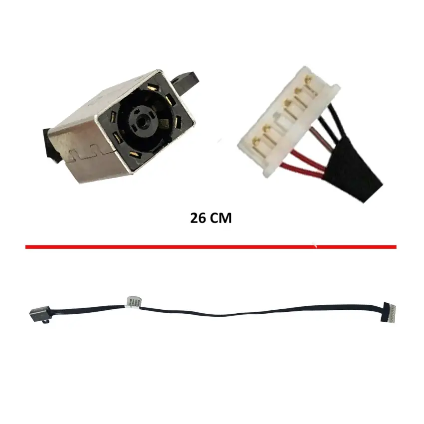 Dell Inspiron 14 7460 Power Jack - Adaptör Soketi