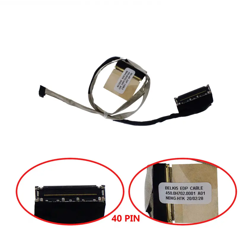 Dell G3 15 3590-FB300F85C Lcd - Ekran Data Flex Kablo