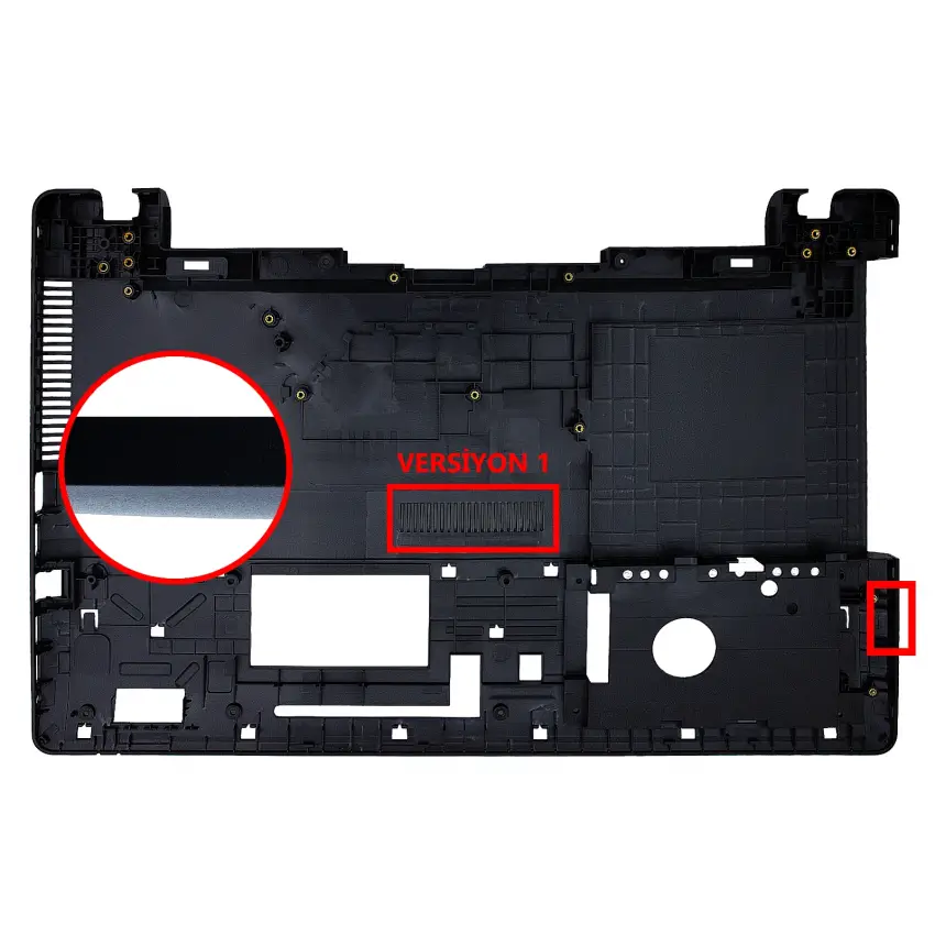 Asus X550A Notebook Uyumlu Alt Kasa