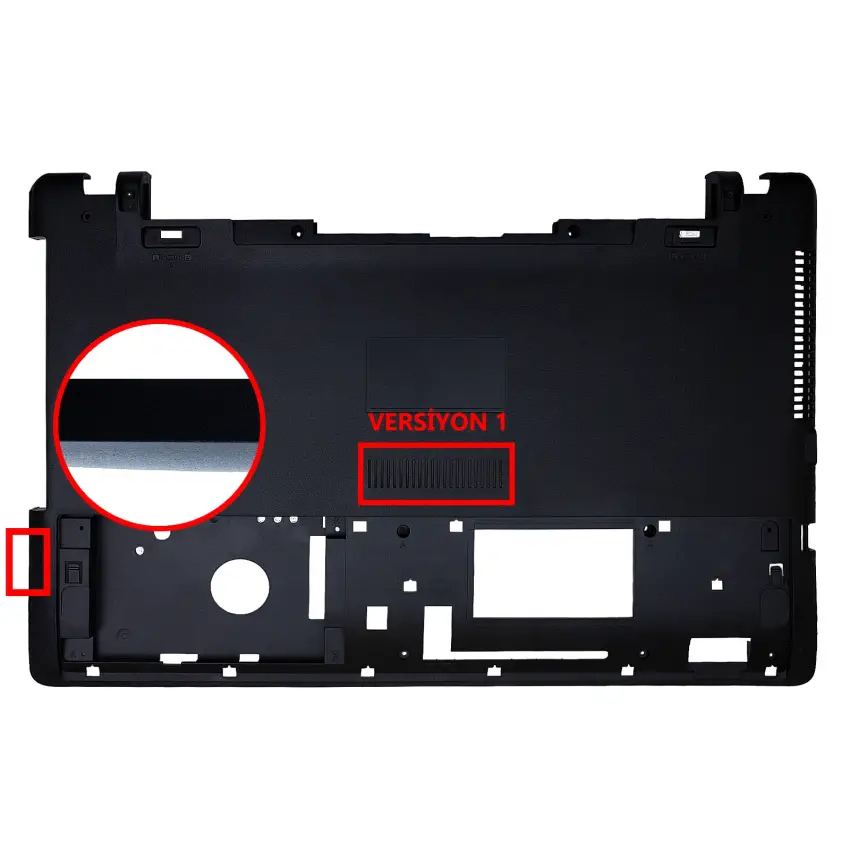 Asus 13NB00T1AP1801 Notebook Uyumlu Alt Kasa
