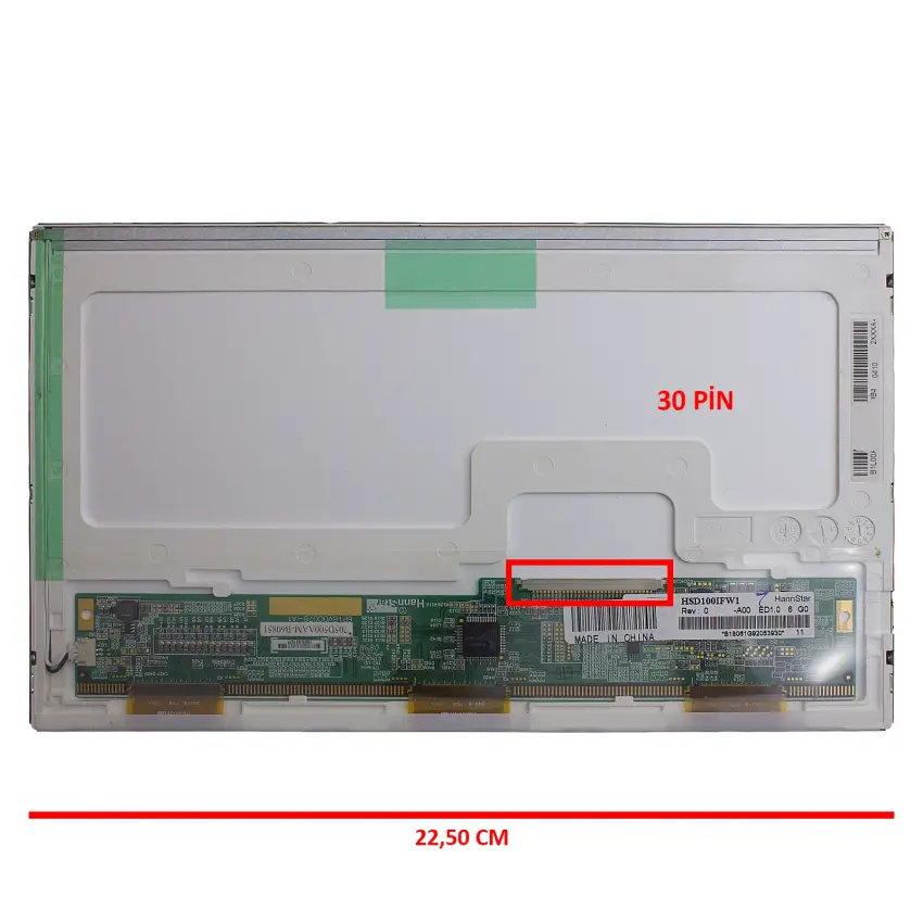 Asus Eee Pc 1001P Notebook Lcd Ekran