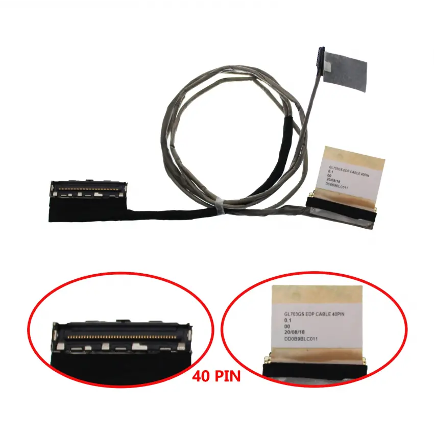 Asus ROG GL703GE-71250 Lcd - Ekran Data Flex Kablosu