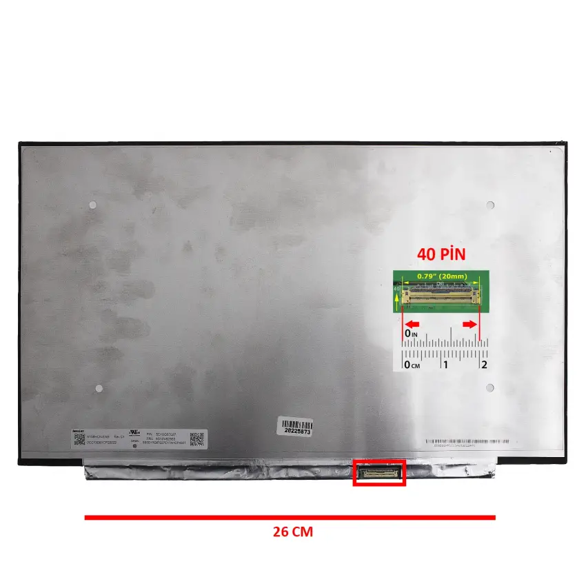 Lenovo ideaPad 1 Type: 82R4 Lcd Led Ekran - Panel