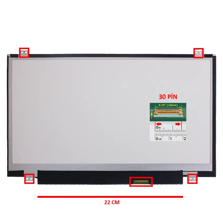 Hometech Alfa 620C Lcd Led Ekran - Panel
