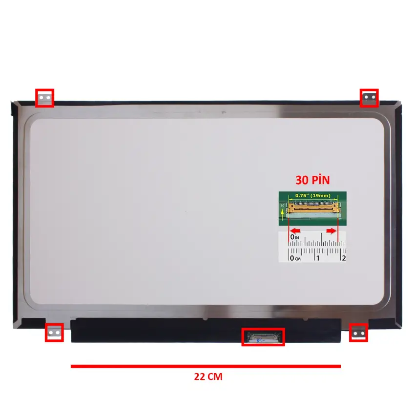 Hp EliteBook 840 G4 Uyumlu Notebook Led Ekran