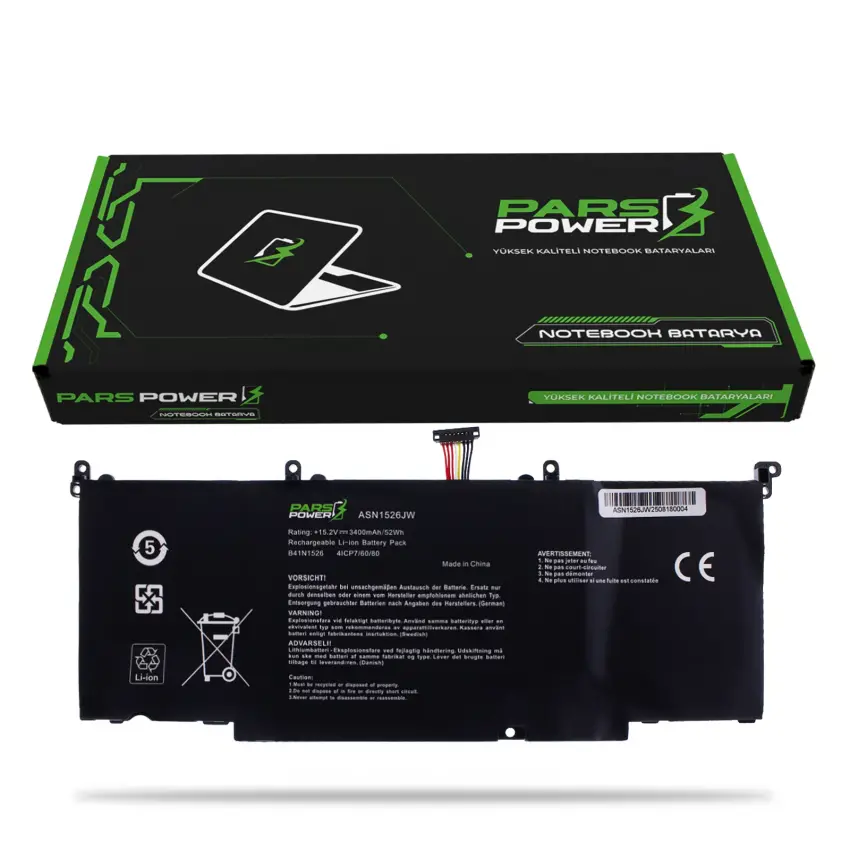 Asus ROG B41N1526, 0B200-01940000 Batarya - Pil (Pars Power)