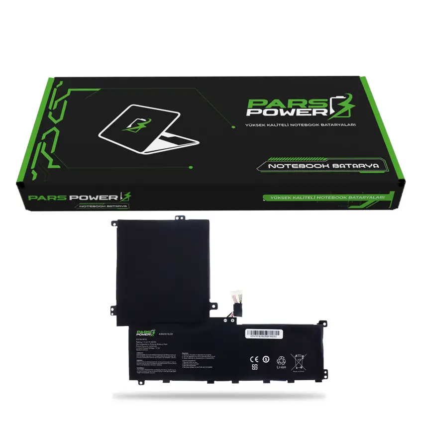 Asus BU404U, BU404UA Batarya - Pil (Pars Power)