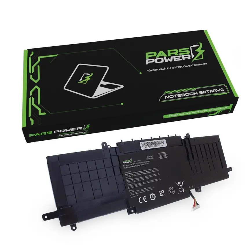 Asus ZenBook 13 UX333 Batarya - Pil (Pars Power)