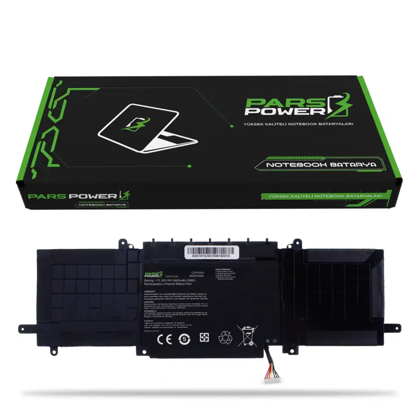 Asus ZenBook DH51 AB77 0B200-03150000 Batarya - Pil (Pars Power)