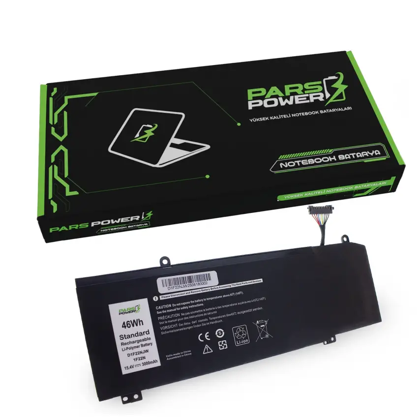 Dell 17 G7 7790, P40E Batarya - Pil (Pars Power)