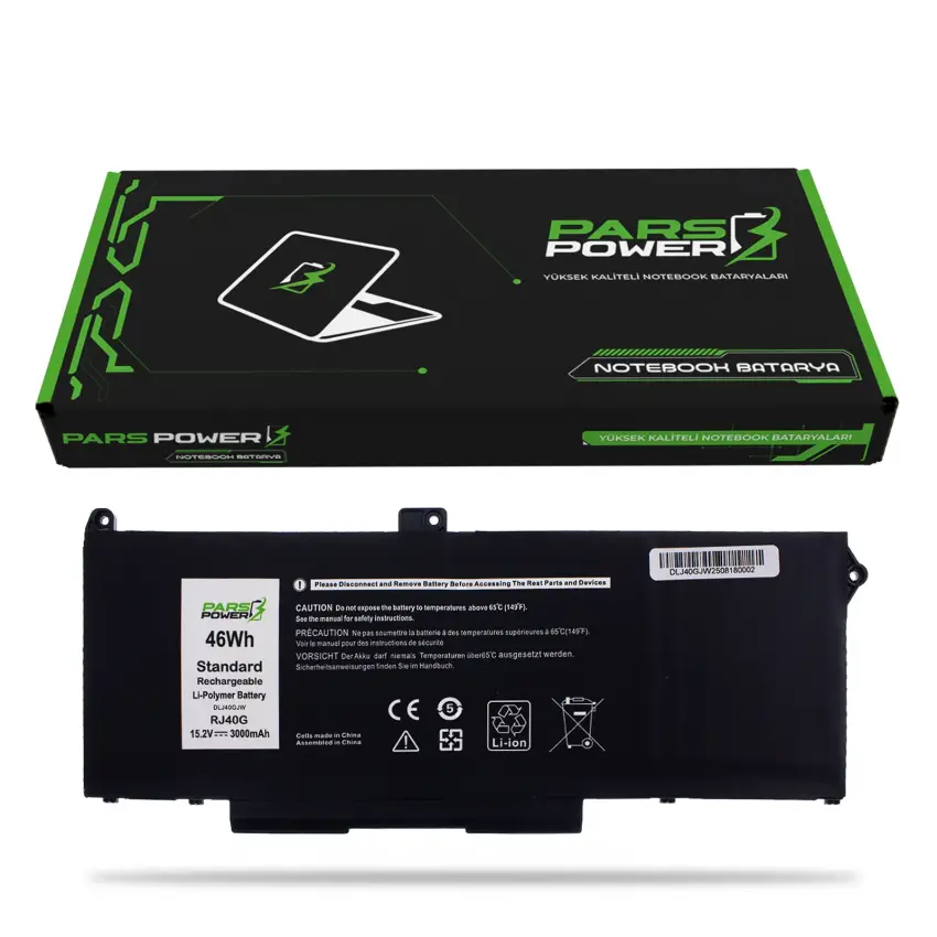 Dell P104F002 Batarya - Pil (Pars Power)