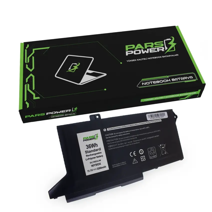Dell P104F002 Batarya - Pil (Pars Power)