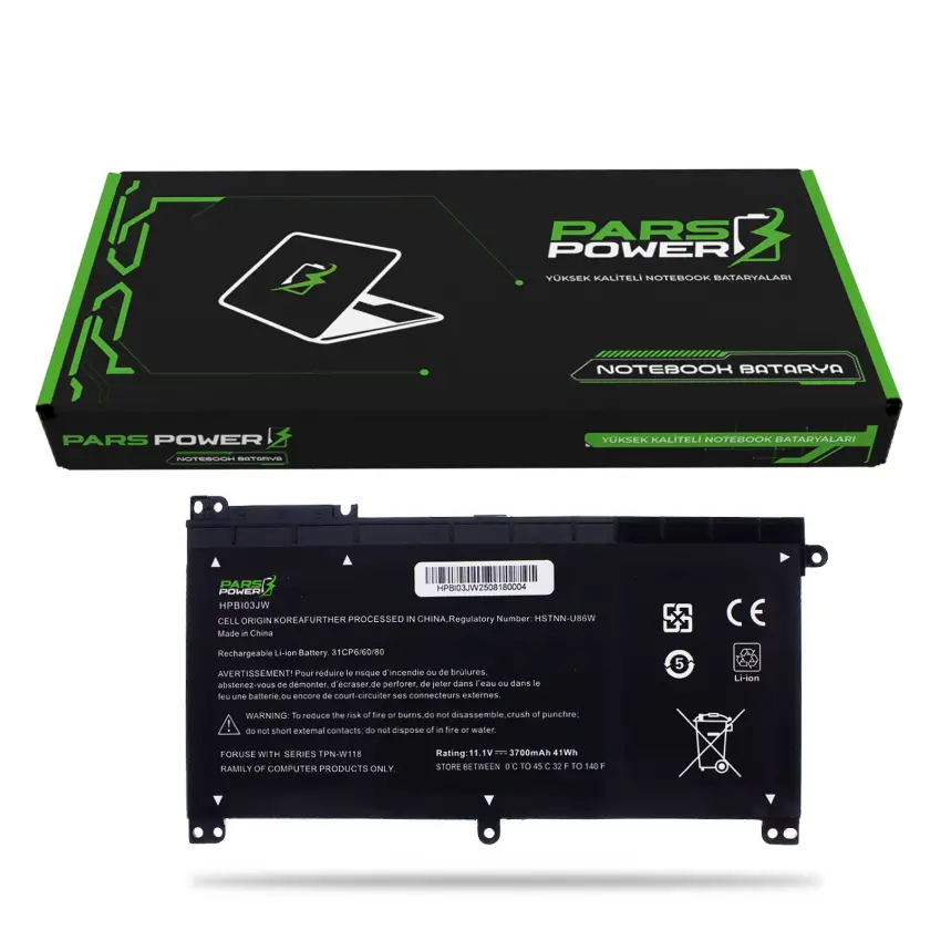 Hp Pavilion - Stream BI03041XL-PR Batarya - Pil (Pars Power)