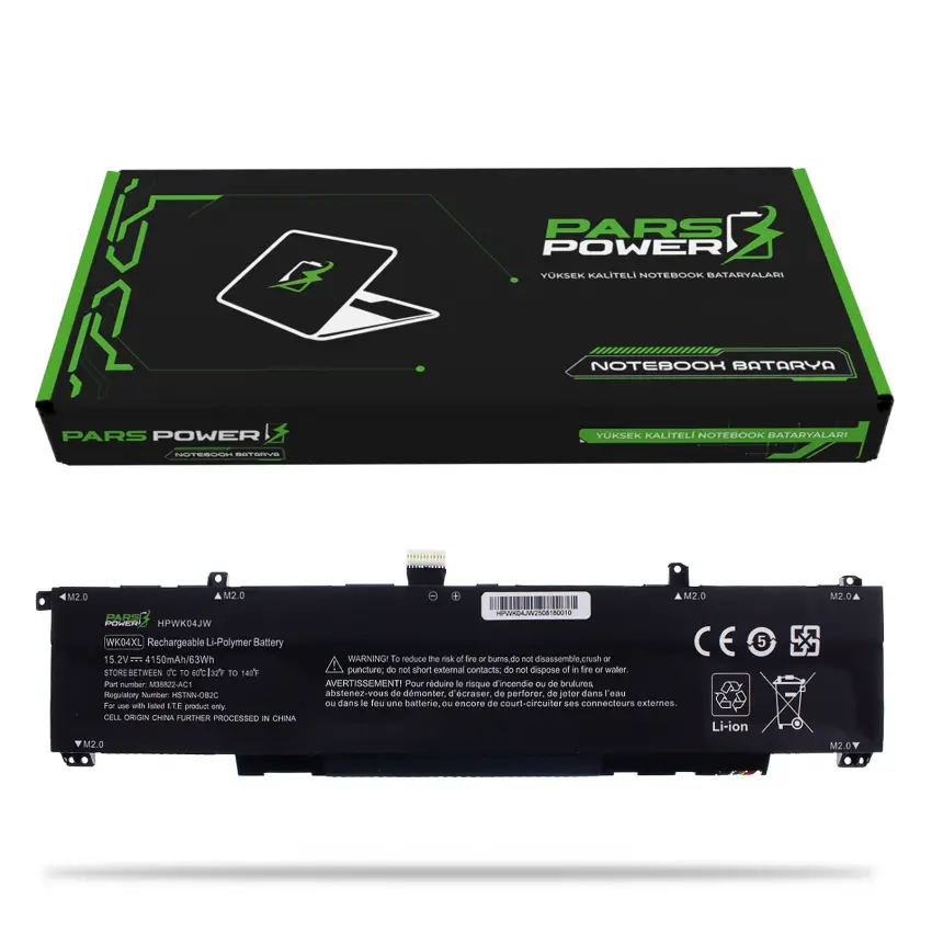 Hp Victus Gaming 15-fa0009nt (80D31ea) Batarya - Pil (Pars Power)