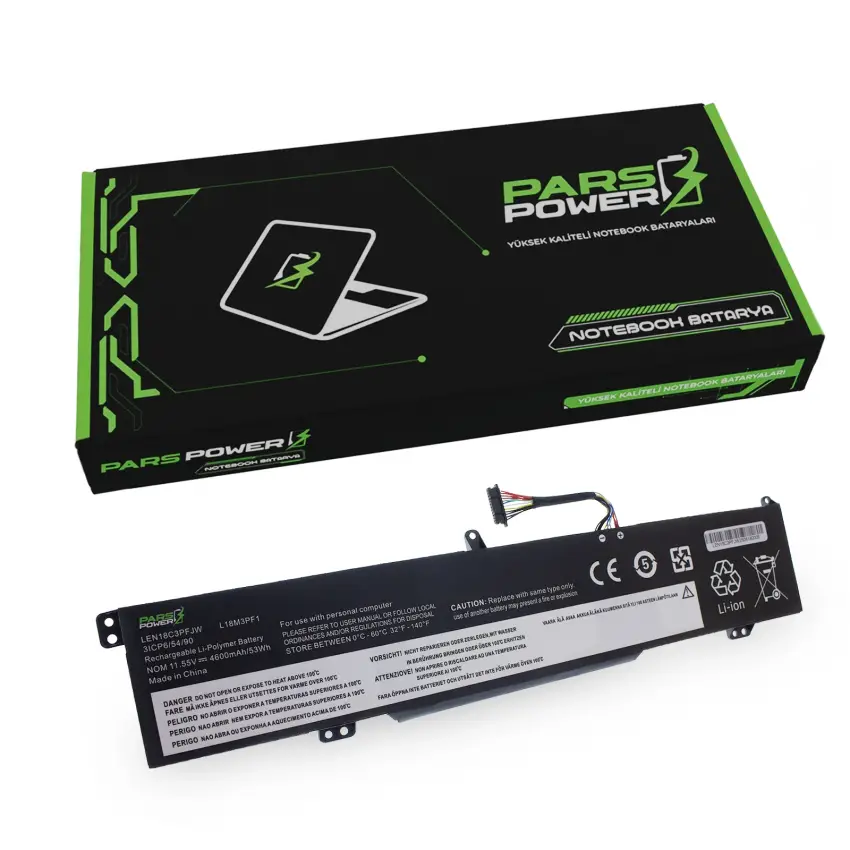 Lenovo IdeaPad 81LK01KUTX Batarya - Pil (Pars Power)