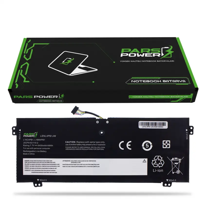 Lenovo Yoga 730-13IKB 81CT002JTX Batarya - Pil (Pars Power)