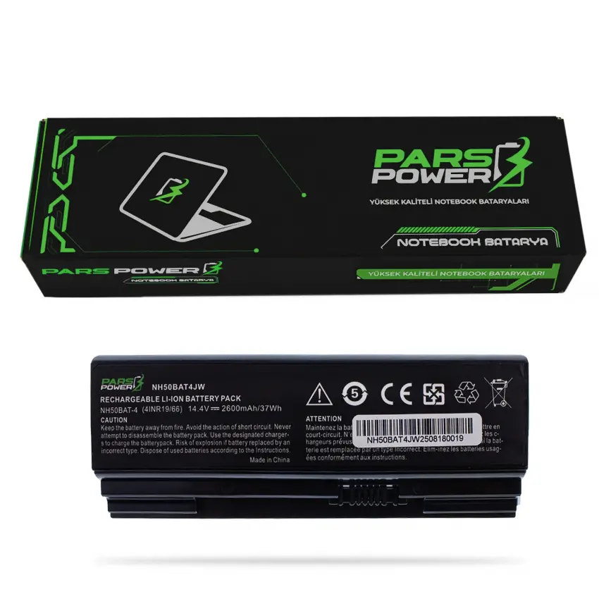 Monster NH50BAT-4 Batarya - Pil (Pars Power)