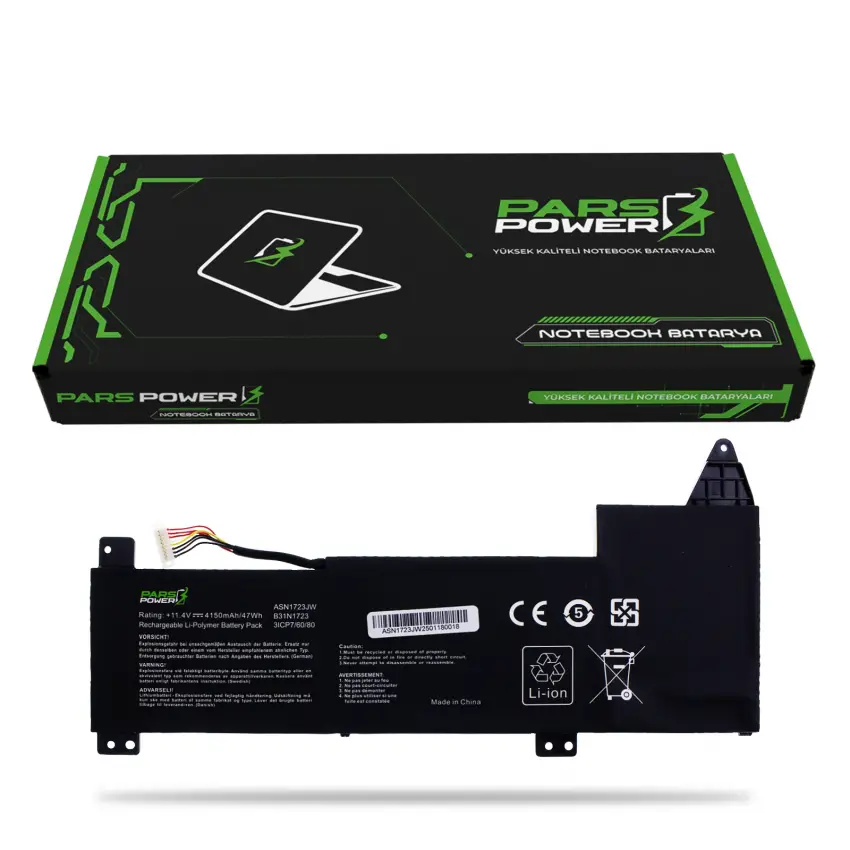 Asus VivoBook A570ZD, M570DD Batarya - Pil (Pars Power)