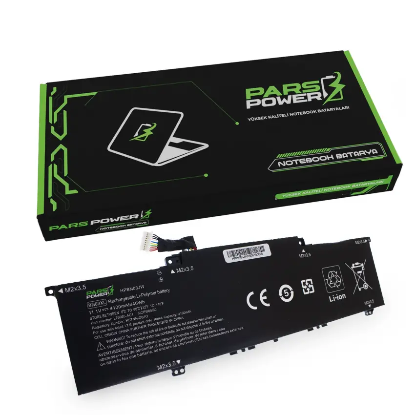 HP ENVY 13-ar1000, 13-ay1000, 13-ba1000 Batarya - Pil (Pars Power)