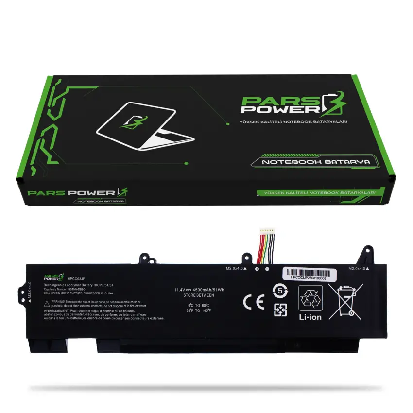 HP EliteBook 840 G8 (336D6EA) Batarya - Pil (Pars Power)