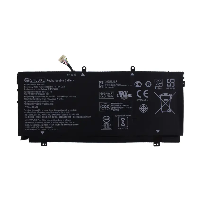 Hp Envy x360 901345-855, TPN-Q178 Batarya - Pil