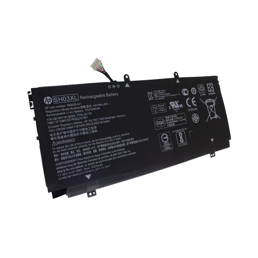 Hp Spectre x360 13-ac001nt (Z9D72EA) Batarya - Pil