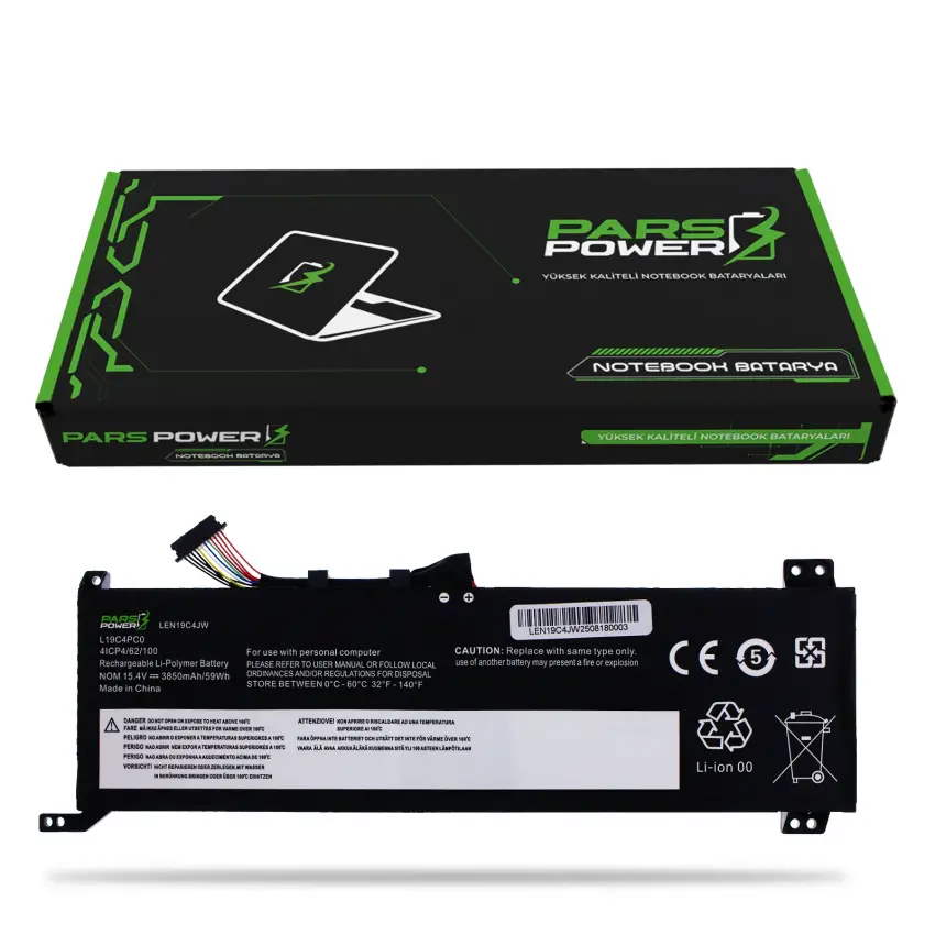 Lenovo Legion 5B10W86196, 5B10W86194 Batarya - Pil (Pars Power)